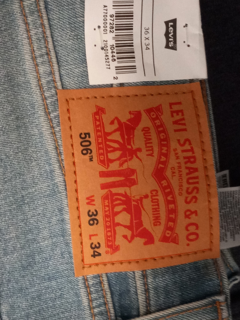Levi's Men's Light Blue Slim Jeans